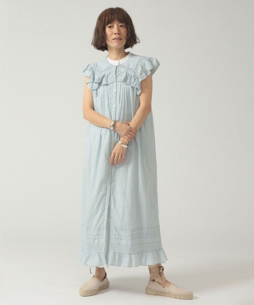 BEAMS BOY ワンピース ヴィンテージ レース ノースリーブ