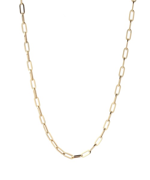 SIENA ROSE（シエナロゼ） ネックレス ペーパークリップチェーン