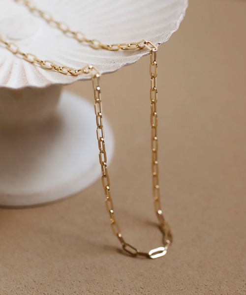 アクセサリー SIENA SIENA ROSE（シエナロゼ） ネックレス ペーパークリップチェーン