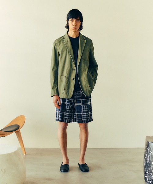 ADAM ET ROPE' ジャケット テーラードジャケット ヘリンボーン