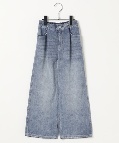 10C REPIPI パンツ 「10C REPIPI」ワイドホックデニムパンツ キッズ