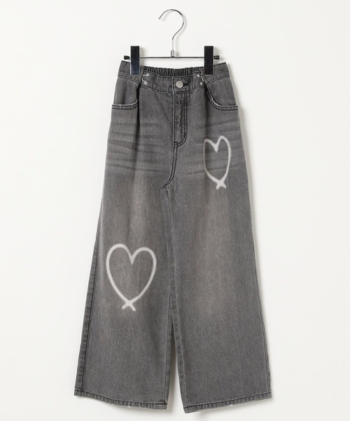 10C REPIPI パンツ 「10C REPIPI」ワイドホックデニムパンツ キッズ