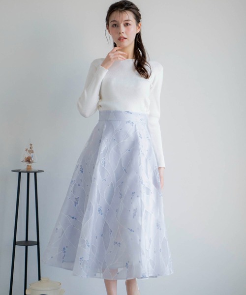 Noela スカート ステンドグラスオパールスカート : ZOZOTOWN