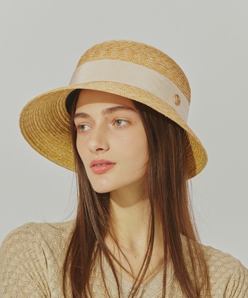 Chapeau d' O 帽子 ハット Back Ribbon MUGI Cloche