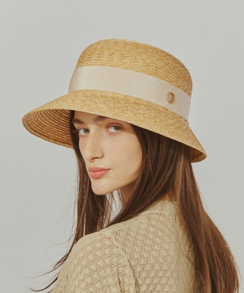 シャポードオー★グログランリボン★帽子 Chapeau d' O 帽子 ハット Twisted Ribbon Cloche