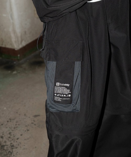 Subciety カーゴパンツ Ripstop 2way cargo pants メンズ