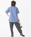 tシャツ 半袖 フランイングラビット柄ロゴチュ...の詳細画像5