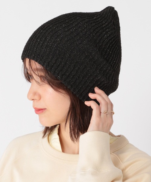 studio CLIP（スタディオクリップ） ニット帽 ニットキャップ キラキラ