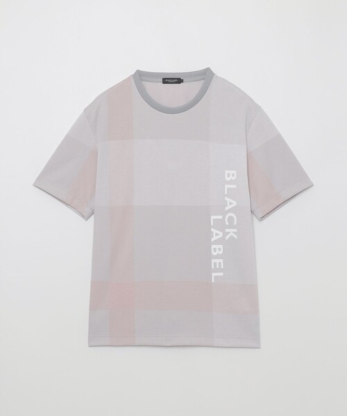Dブラックレーベルクレストブリッジ★パネルチェック半袖Tシャツ新品M限定品 WEB・一部店舗限定】パネルクレストブリッジチェックTシャツ