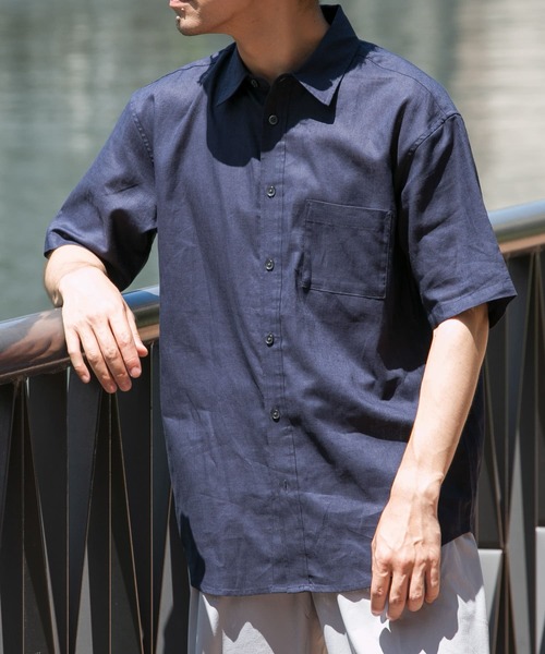 URBAN RESEARCH ROSSO MEN シャツ 「XLサイズあり」リラックスコットン