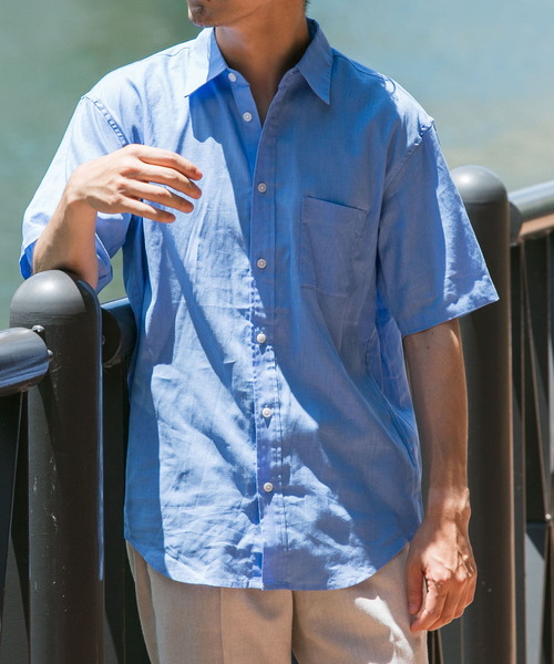 URBAN RESEARCH ROSSO MEN シャツ 「XLサイズあり」リラックスコットン