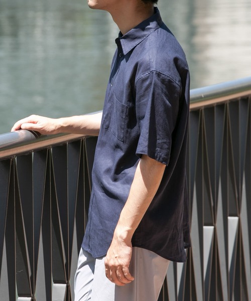 URBAN RESEARCH ROSSO MEN シャツ 「XLサイズあり」リラックスコットン