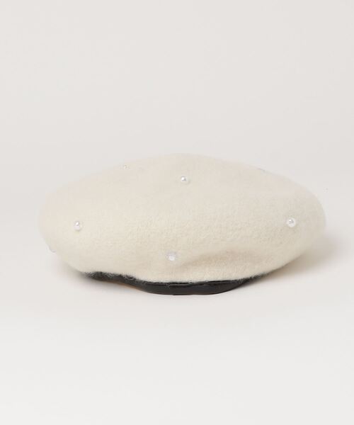 「green label relaxing」 「KIDS」ベレー帽 FREE ホワイト キッズ_画像2