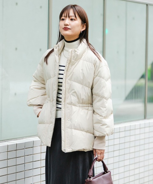 美品✴︎テーラーメイド　レディース　ダウン ビッグカラー中綿ダウンジャケット[kd64] | レディースファッション