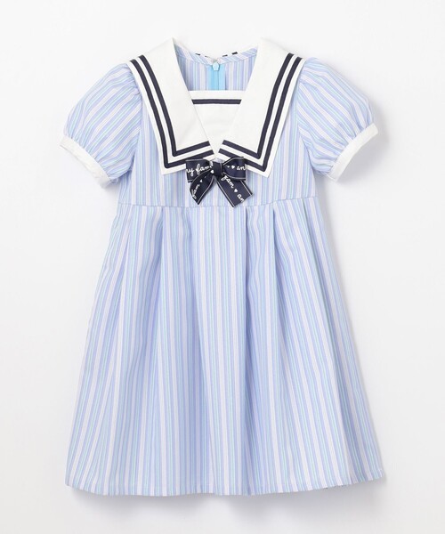 【新品未使用】familia セーラーワンピース セーラーカラー ワンピース / ANY KIDS | ファッション通販