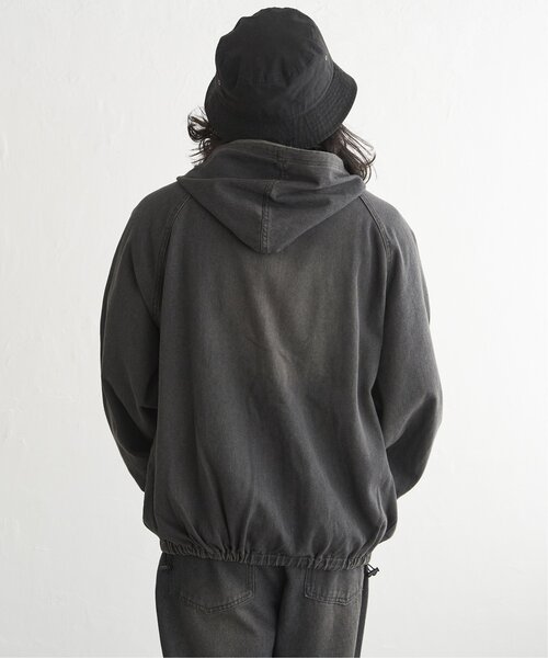 VENCE EXCHANGE パーカー デニムジップパーカー メンズ