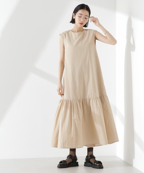NANO universe（ナノ・ユニバース） ワンピース 綿麻COOLMAXワンピース