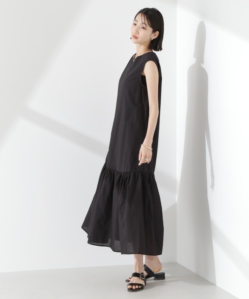 NANO universe（ナノ・ユニバース） ワンピース 綿麻COOLMAXワンピース