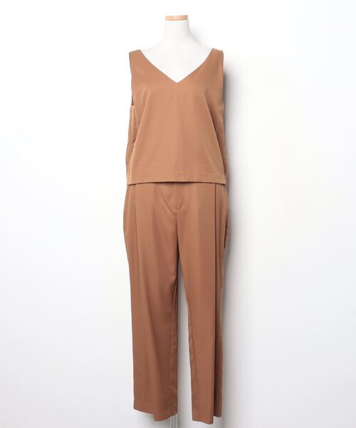 「SLOBE IENA」 セットアップ 40 ブラウン レディース