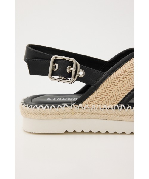STACCATO（スタッカート） サンダル アランクロスプラットフォーム