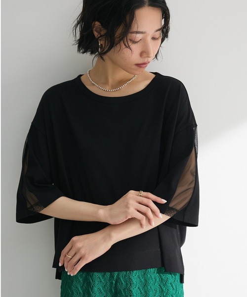 tシャツ チュールドッキングプルオーバー レディース tシャツ チュールドッキングプルオーバー レディース : ZOZOTOWN