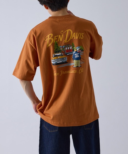 BEN DAVIS tシャツ 「BENDAVIS別注」j.n.r.d/サンフランシスコT