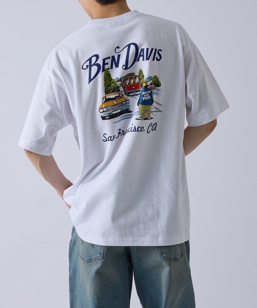 BEN DAVISのサンフランシスコTシャツ BEN DAVIS（ベンデイビス） tシャツ 「BENDAVIS別注」j.n.r.d