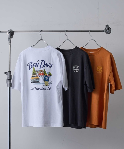 BEN DAVIS（ベンデイビス） tシャツ 「BENDAVIS別注」j.n.r.d