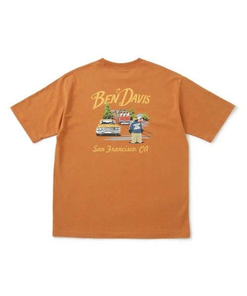 BEN DAVIS tシャツ 「BENDAVIS別注」j.n.r.d/サンフランシスコT