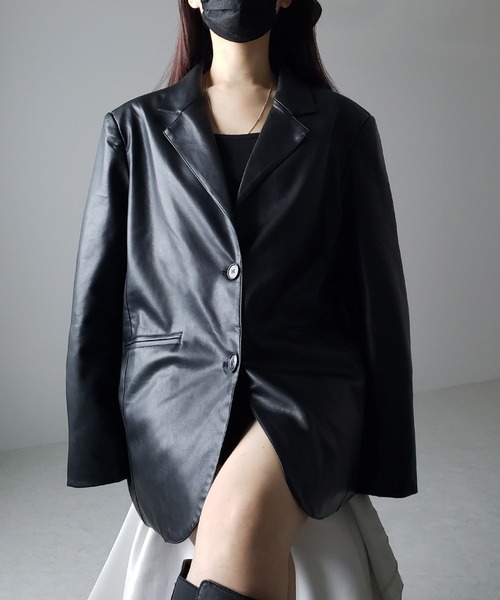 me+em select（ミームセレクト） テーラードジャケット FREE ブラック