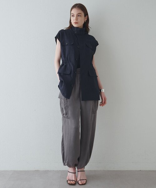 Drawing Nunbers ベスト　トップス　美品　ジレ　日本製 Drawing Numbers ベスト ジレ 「Drawing Numbers