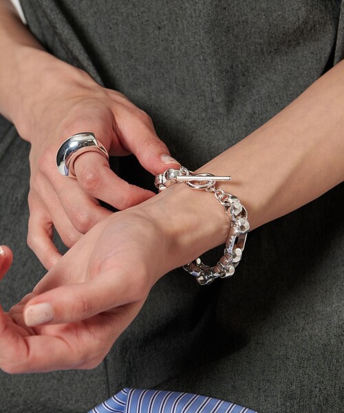 【rin】PHILIPPE AUDIBERT／ボールチェーンブレスレット PHILIPPE AUDIBERT ブレスレット 「PHILIPPE AUDIBERT