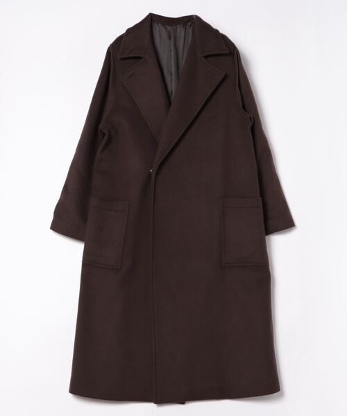 Lui's（ルイス） チェスターコート M ダークブラウン メンズ