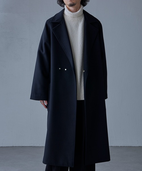 Lui's（ルイス） チェスターコート M ダークブラウン メンズ