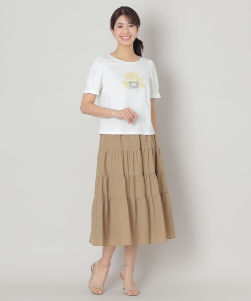 「TO BE CHIC」 半袖カットソー 40 ダークネイビー レディース