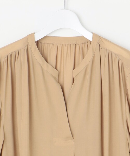 自由区【今季新作】ソフトシルクビエラワンピース 自由区(ジユウク)の【カタログ掲載】ソフトシルクビエラ ワンピース