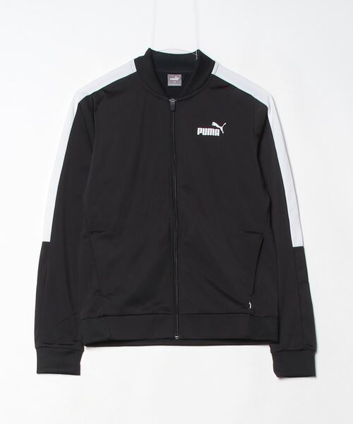 PUMA 「PUMA」 ジャージブルゾン SMALL ブラック レディース
