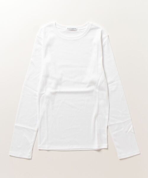 「BEAUTY&YOUTH UNITED ARROWS」 長袖カットソー FREE オフホワイト レディース
