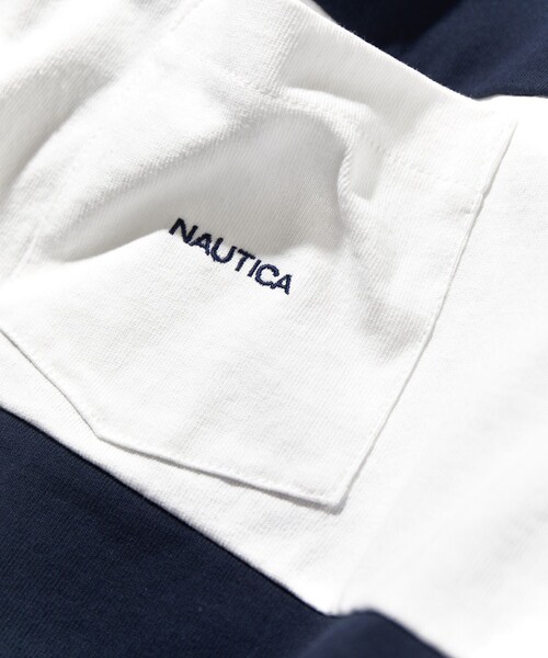 「NAUTICA」 半袖Tシャツ MEDIUM グリーン メンズ
