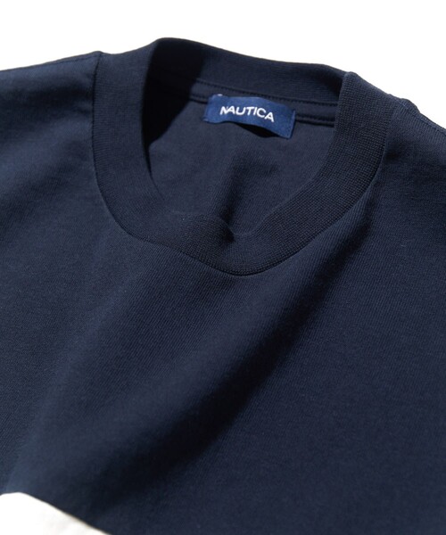 「NAUTICA」 半袖Tシャツ MEDIUM グリーン メンズ