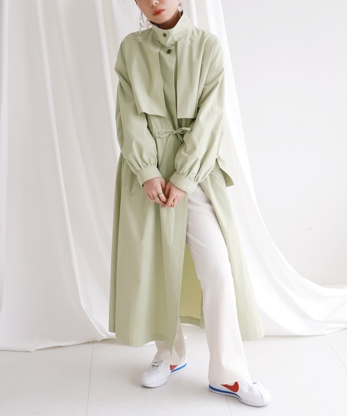 「SLOBE citron.」 トレンチコート FREE ベージュ レディース_画像4