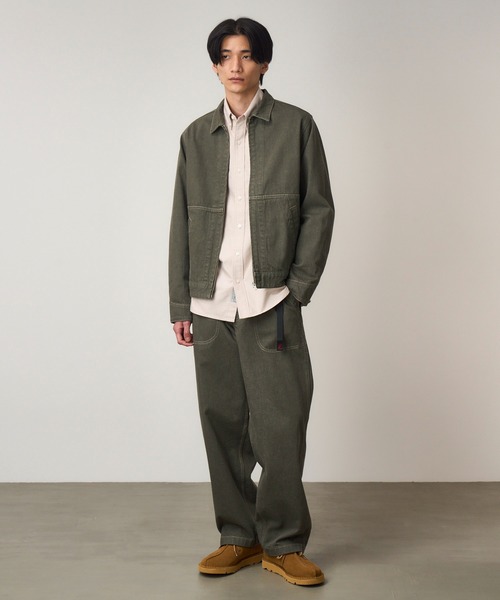Gramicci（グラミチ） デニムジャケット gジャン JAPANESE SLUB DENIM