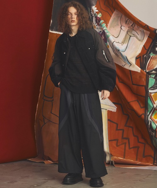 パンツ MAISON SPECIAL MAISON SPECIAL（メゾンスペシャル） ワイドパンツ パンツ 「UNISEX