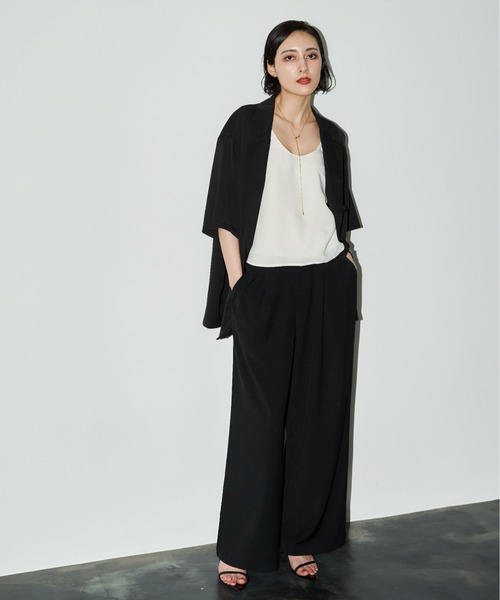 MOCOA'S テーラードジャケット FREE ブラック レディース : ZOZOTOWN