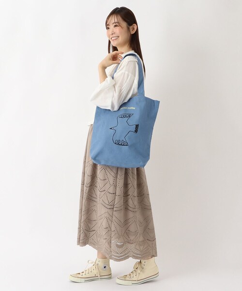 one'sterrace（ワンズテラス） トートバッグ 刺繍A4トート