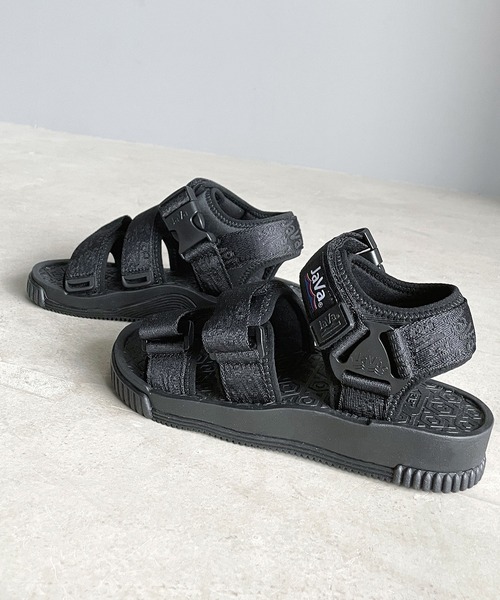 「Java」 サンダル 23.0cm ブラック メンズ_画像5