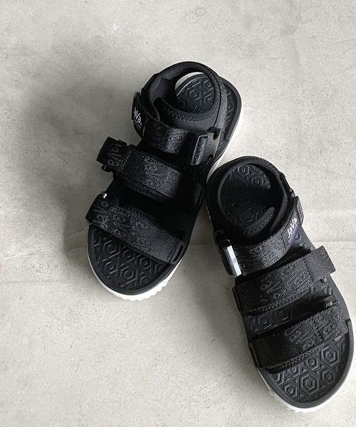「Java」 サンダル 23.0cm ブラック メンズ_画像8