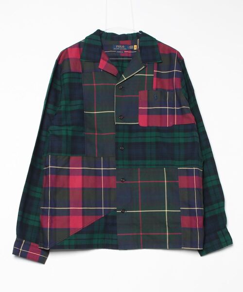 POLO RALPH LAUREN シャツ クラシック フィット パッチワーク