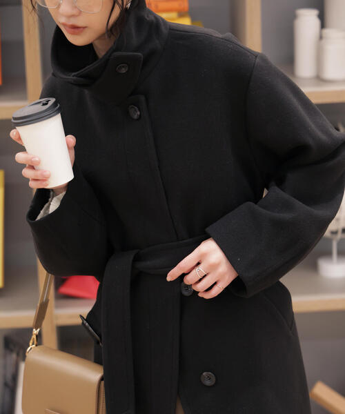 FREE'S MART（フリーズマート） ステンカラーコート コート スタンド