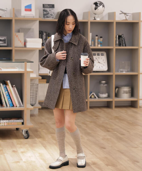 FREE'S MART（フリーズマート） ステンカラーコート コート スタンド